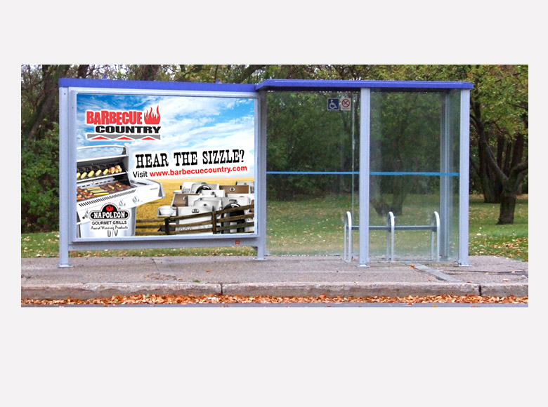 Barbecue Country - Bus Shelter