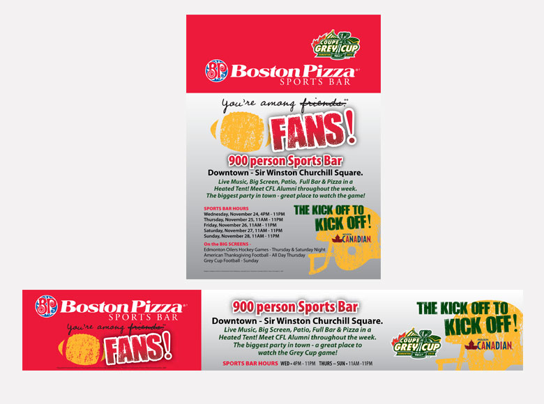 Boston Pizza - Ads