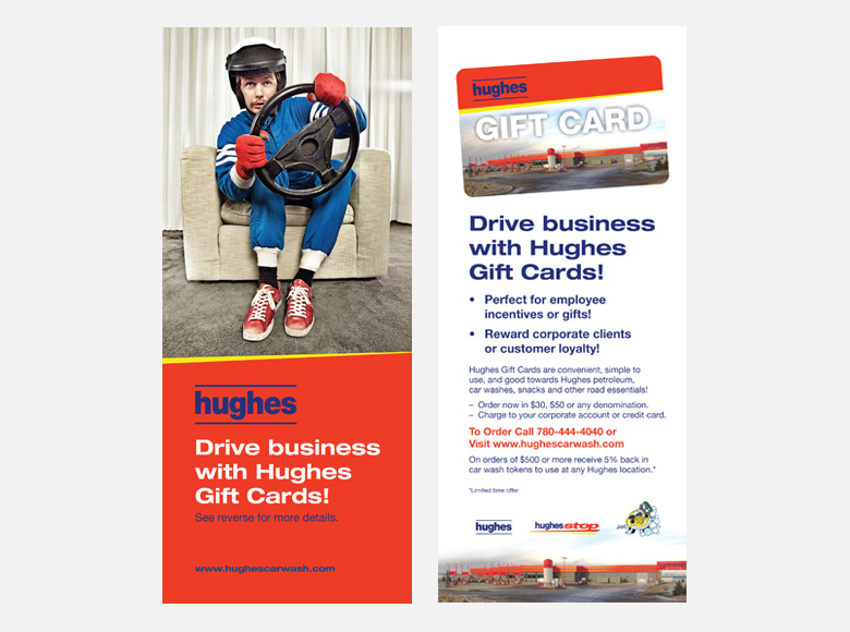 Hughes Car Wash - Print Advertising