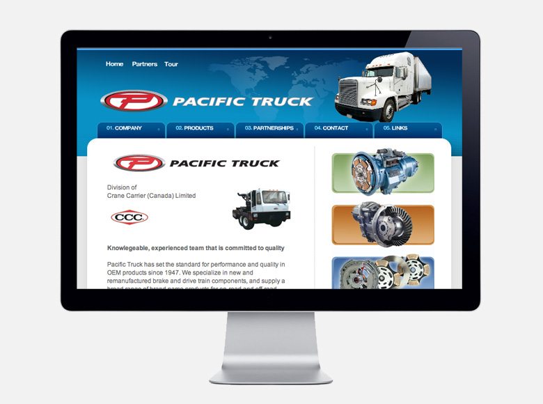 Pacific Truck - Website
