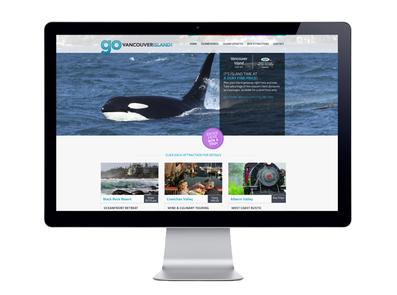 Edmonton Web Design - Go Vancouver Island